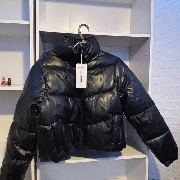 Bluenotes Shiny Black Jacket - Picture 3 of 5